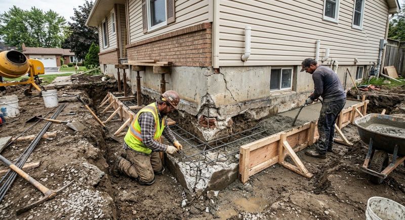 Foundation Repair in Webster, MA