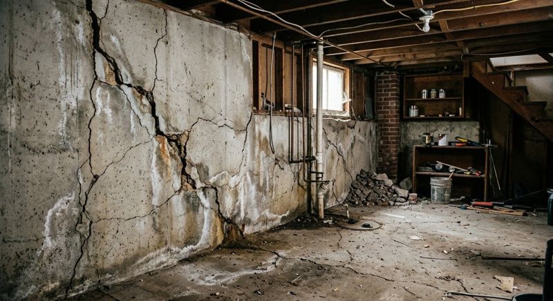 Basement Crack Repair in Woonsocket, RI