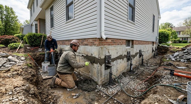 Basement Foundation Repair in Bristol County, RI