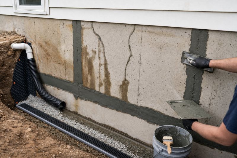 Basement Foundation Repair in Coventry, RI