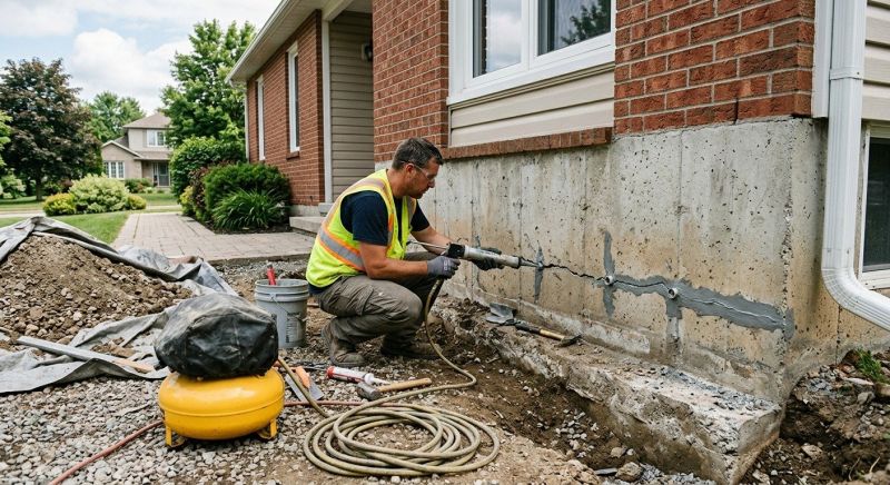 Basement Foundation Repair in East Providence, RI