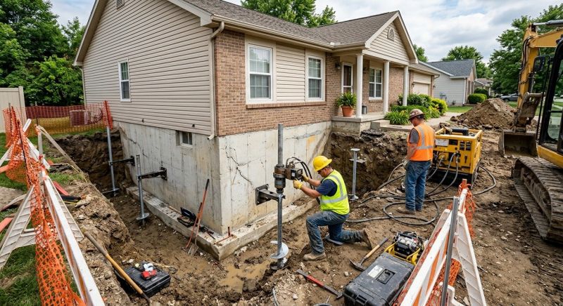 Building Foundation Repair in North Attleboro, MA