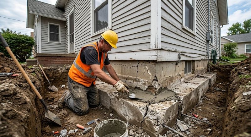 Building Foundation Repair in Sherborn, MA