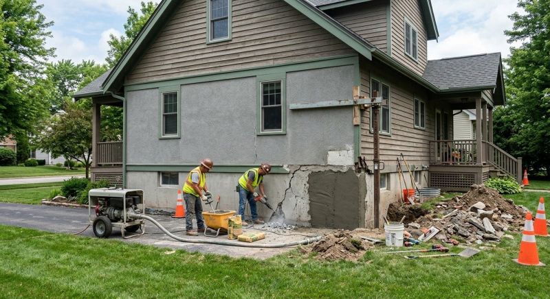 Building Foundation Repair in Sutton, MA
