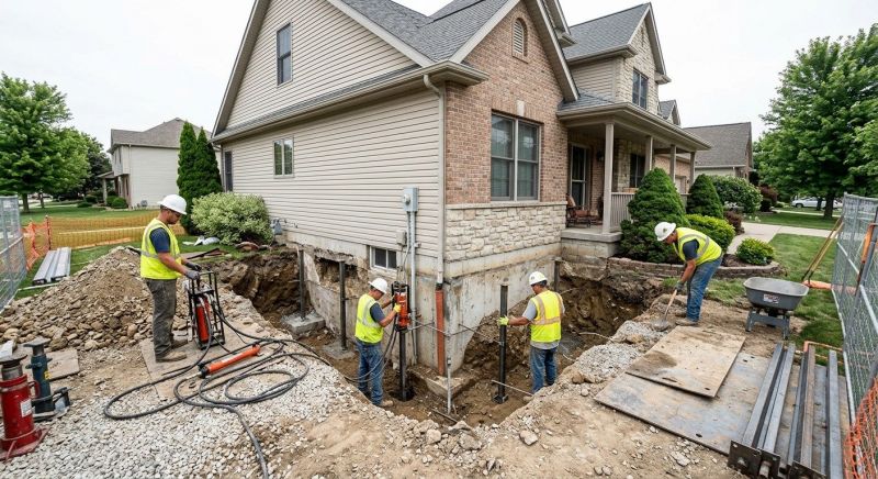 Building Foundation Repair in Westwood, MA