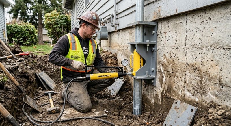Concrete Foundation Leveling in Sherborn, MA