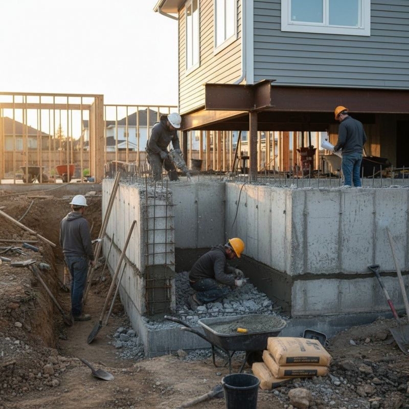 Concrete Foundation Repair in Norton, MA