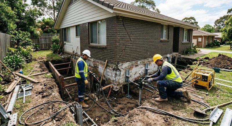 Concrete Foundation Repair in Rehoboth, MA