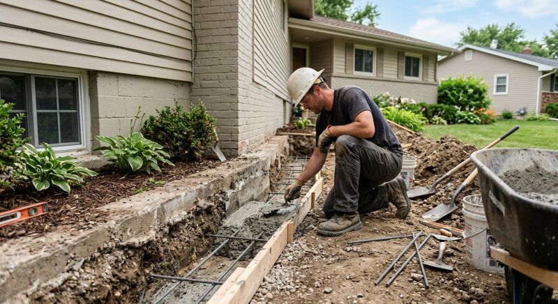 Concrete Foundation Repair in Southborough, MA