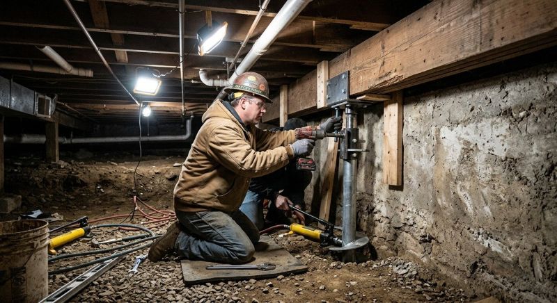 Crawlspace Foundation Repair in North Attleboro, MA
