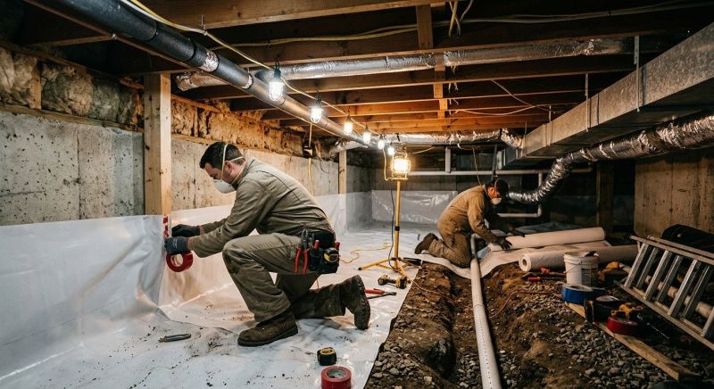 Crawlspace Repair in Woonsocket, RI