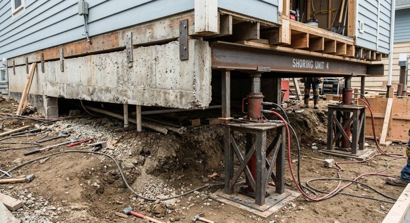 Foundation Jacking in Blackstone, MA