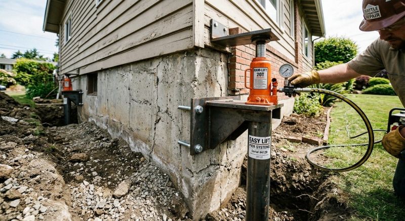 Foundation Lifting in Pascoag, RI