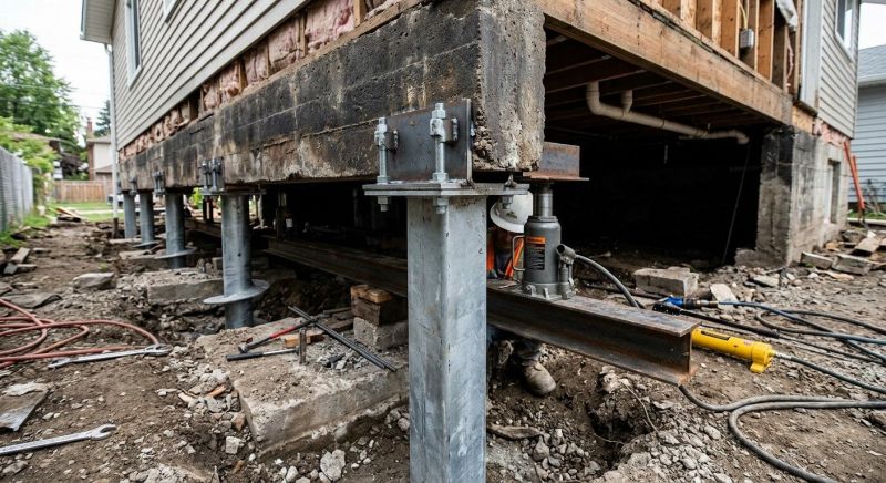 Foundation Raising in Danielson, CT