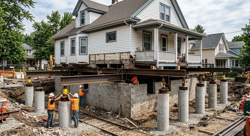 Foundation Raising in North Attleboro, MA