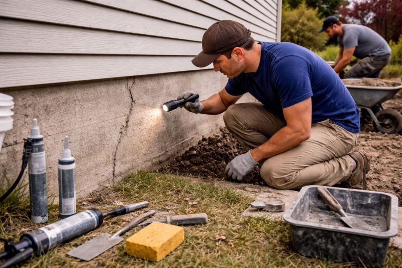 Foundation Repair in Chepachet, RI
