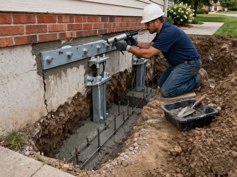 Foundation Repair in Dayville, CT