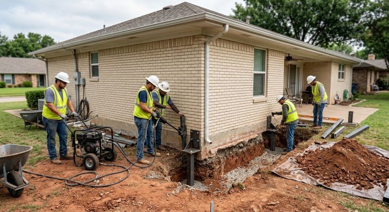 Foundation Stabilizing in Blackstone, MA