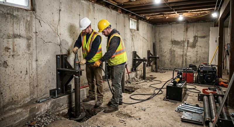 Foundation Stabilizing in Bristol County, RI