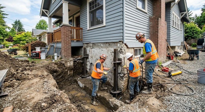 Foundation Stabilizing in Chepachet, RI