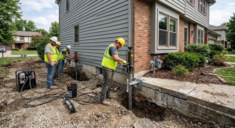 Foundation Stabilizing in Dayville, CT
