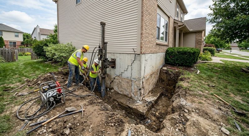 Foundation Stabilizing in Dighton, MA