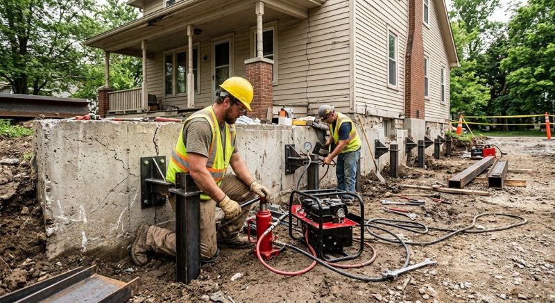 Foundation Stabilizing in East Walpole, MA