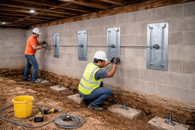 Foundation Stabilizing in Medway, MA