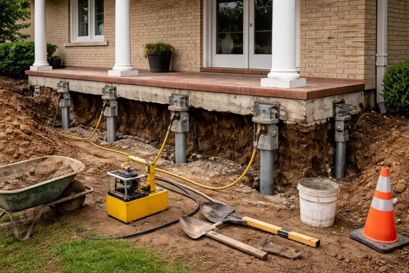 Foundation Stabilizing in Rehoboth, MA