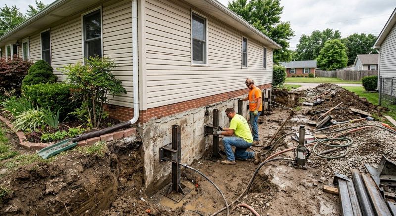 Foundation Stabilizing in Sherborn, MA