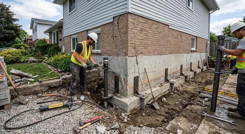 Foundation Stabilizing in Warwick, RI