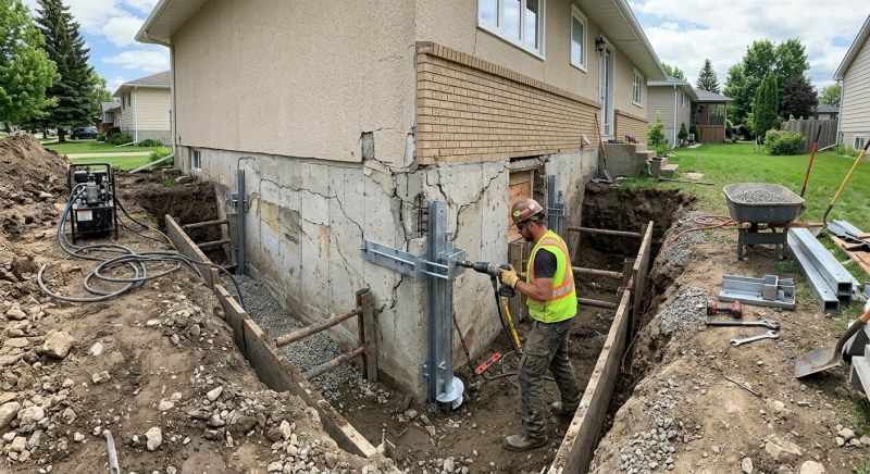 Foundation Structural Repair in Cranston, RI