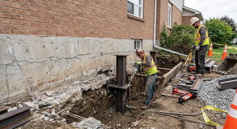 Foundation Structural Repair in Woonsocket, RI