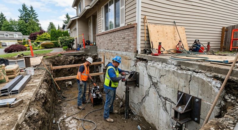 Foundation Structural Repair in Millis, MA