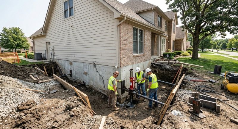Foundation Structural Repair in Norton, MA