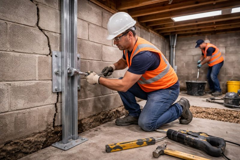 Foundation Structural Repair in Norton, MA