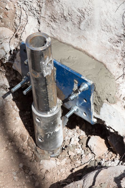 Helical Piers Installation in Woonsocket, RI