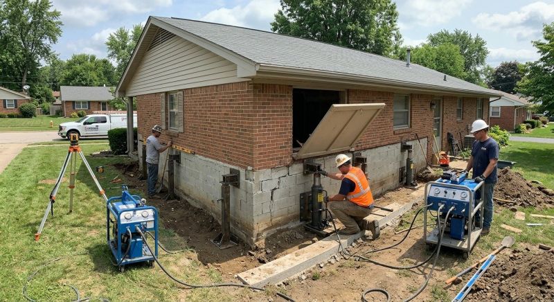 Home Foundation Leveling in Chepachet, RI