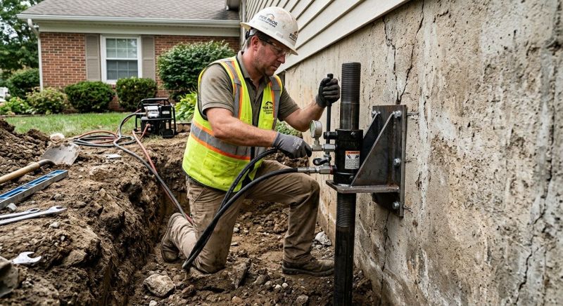 Home Foundation Leveling in Dedham, MA