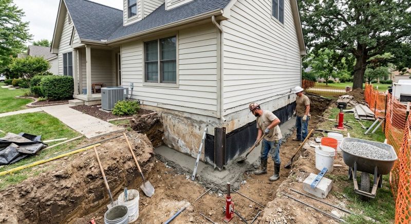 Home Foundation Repair in Mansfield, MA