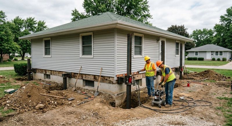 House Leveling in Canton, MA