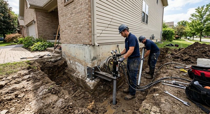 Settling Foundation Service in East Providence, RI