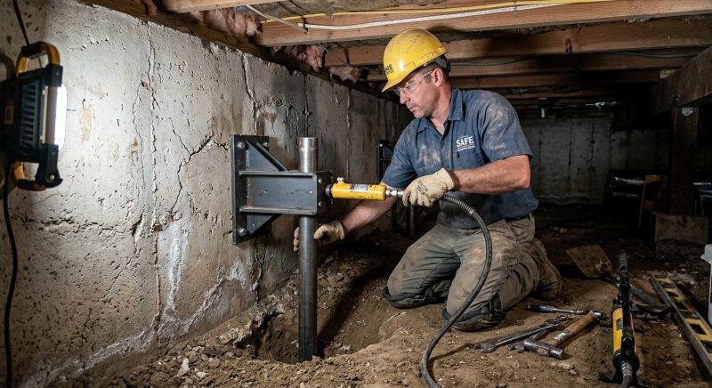 Settling Foundation Service in Shrewsbury, MA