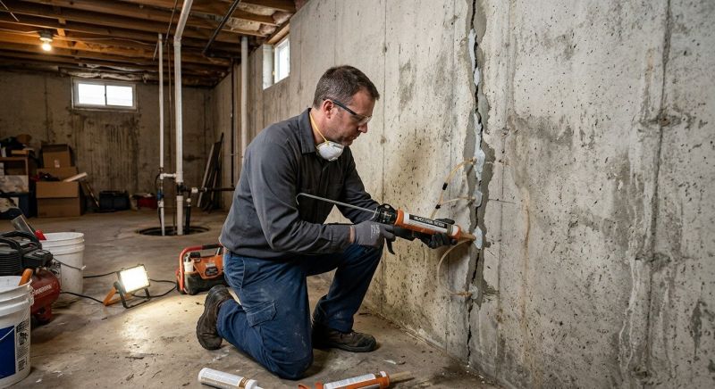 Structural Crack Repair in Woonsocket, RI