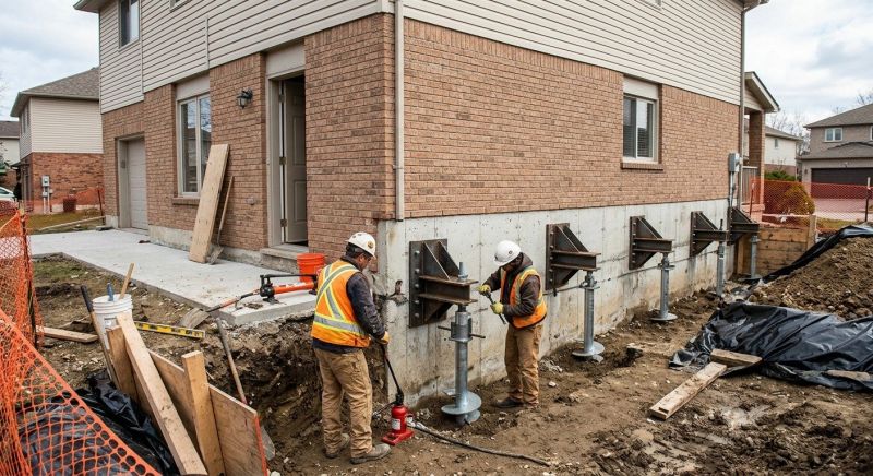 Structural Foundation Repair in Holliston, MA