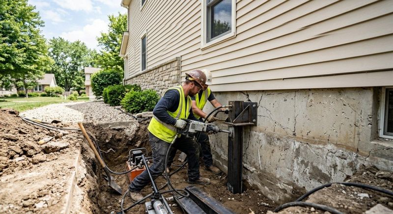 Structural Foundation Repair in Johnston, RI