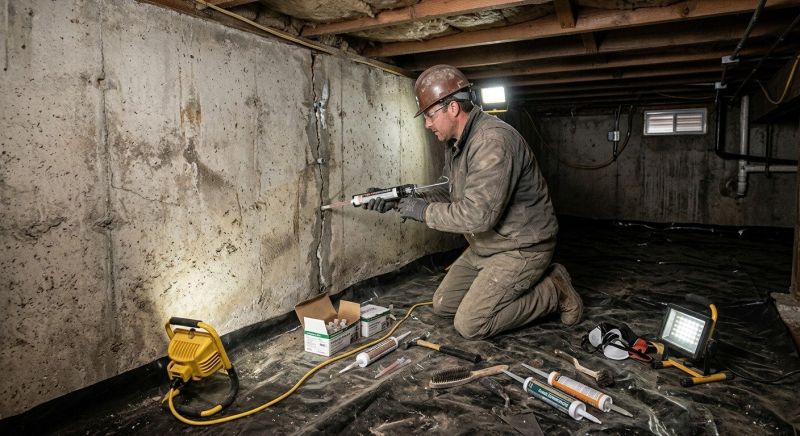 Structural Foundation Repair in Norfolk, MA